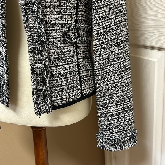 White House Black Market Tweed Lady Jacket - Picture 2 of 4